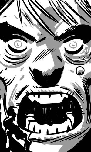  Close-up of another zombie